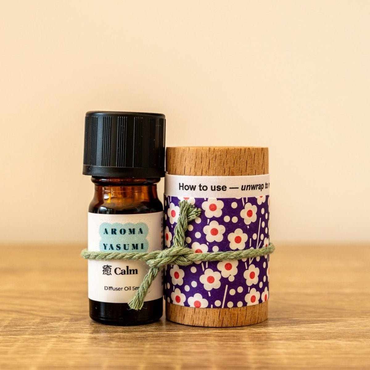 Wooden Essential Oil Diffuser Gift Set | AromaYasumi