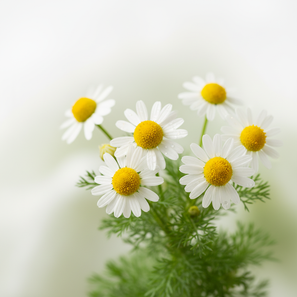 Roman chamomile flowers - key ingredient in Sei Soothe Face Oil for sensitive skin