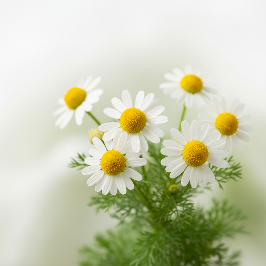 Roman chamomile flowers - key ingredient in Sei Soothe Face Oil for sensitive skin
